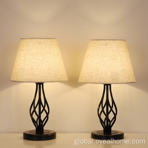 Novelty Design Bedside Lamp Classical Design Nightstand Table Lamps Supplier